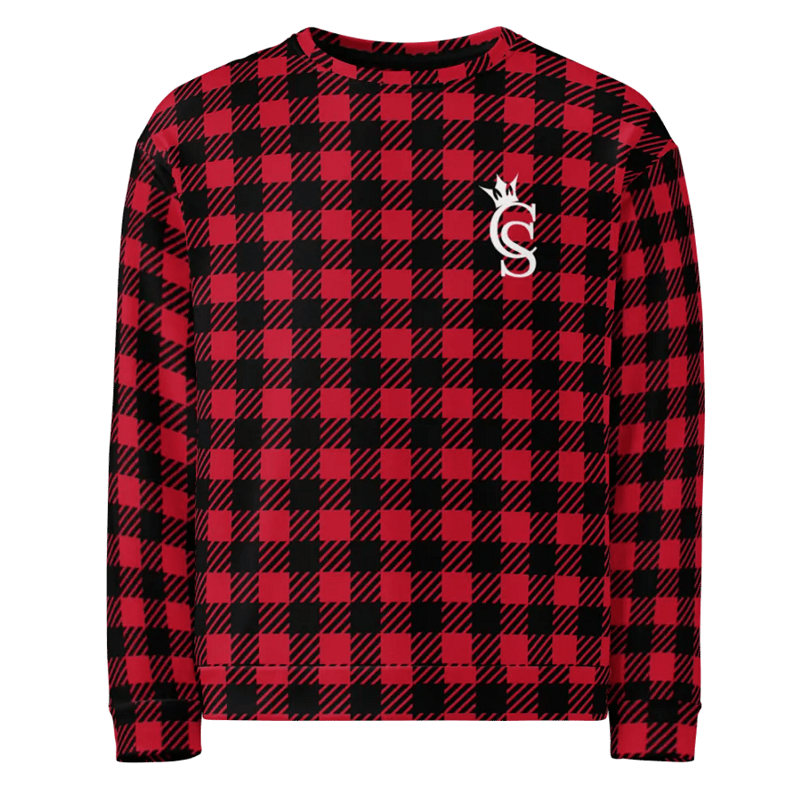 Limited Edition Plaid "King Chauncey" Long Sleeve Pajama Shirt product image (1)