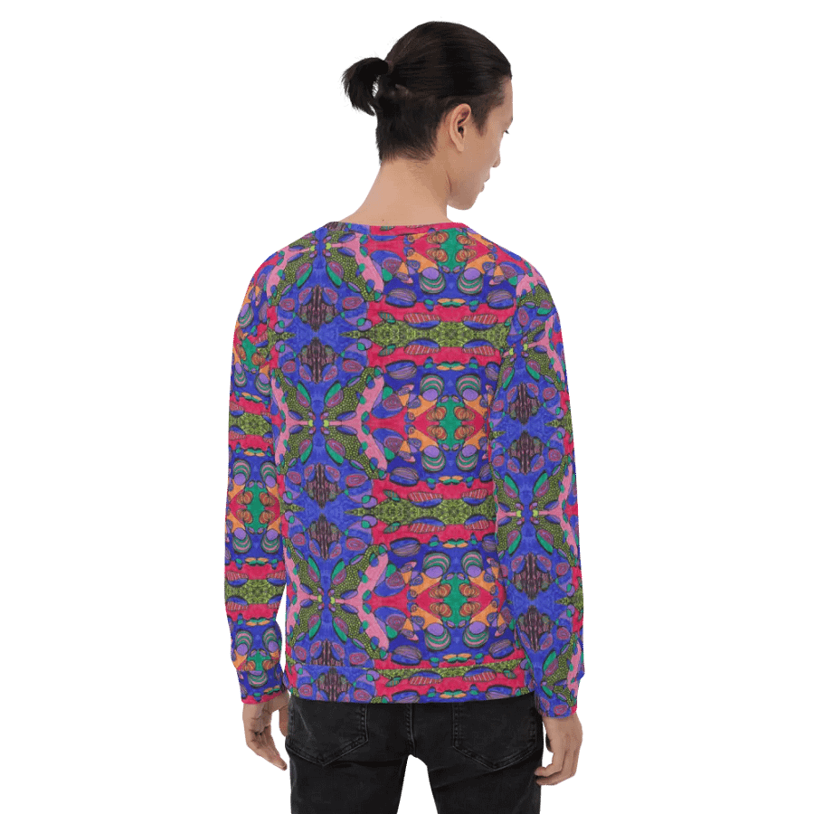 Abstract Bold Neurographic Art Unisex Sweatshirt product image (12)