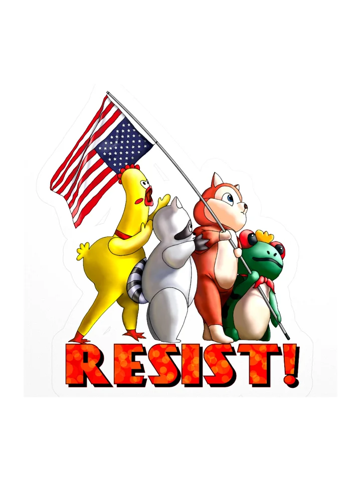 Resist! Sticker product image (3)