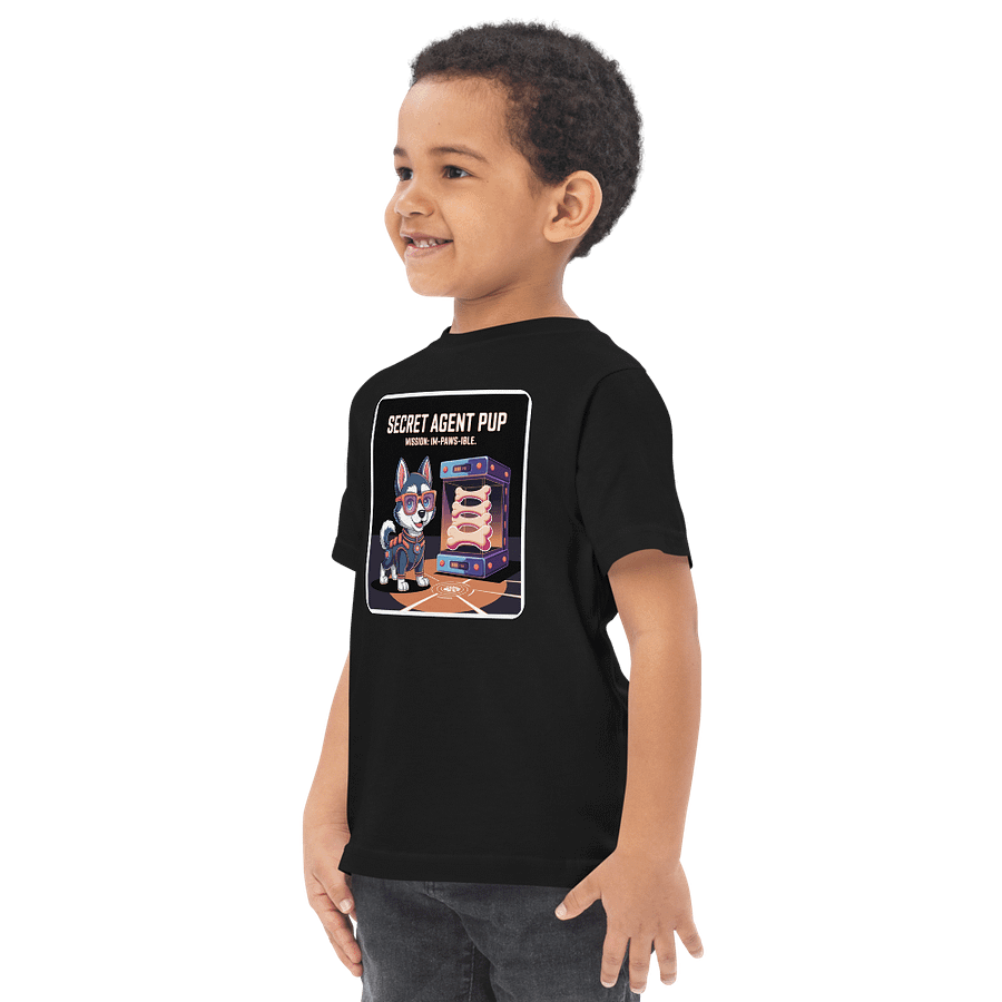 Secret Agent Pup Toddler Jersey product image (3)