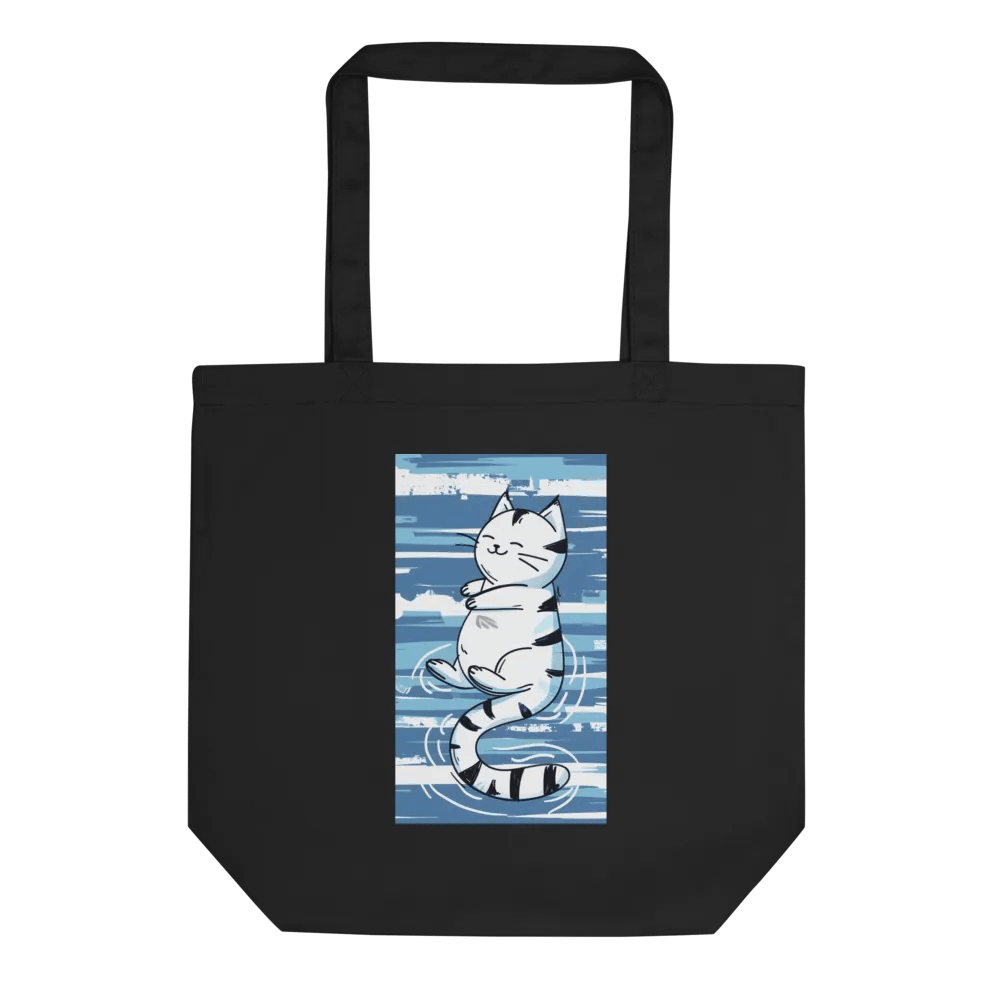 Playful Cat Vibes - Econscious Eco-Friendly Tote Bag product image (1)