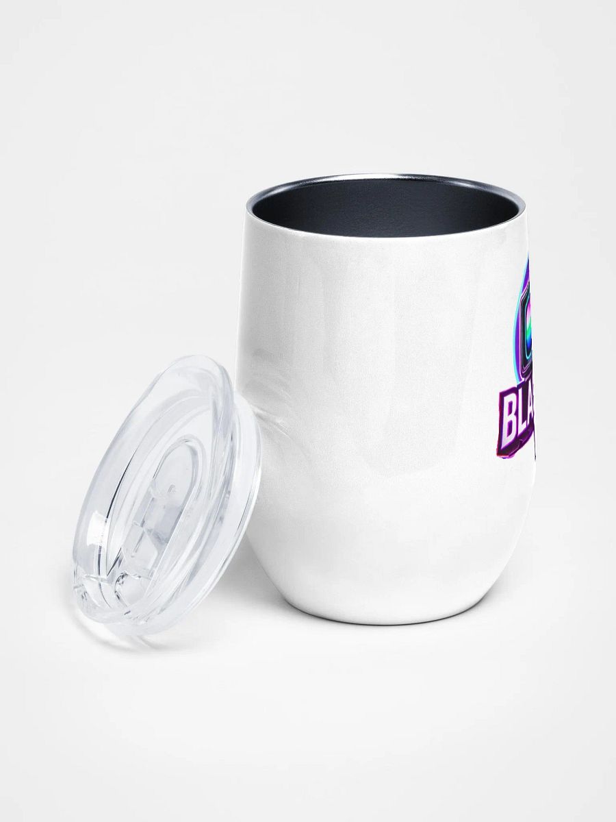 BlackLite TV Neon Retro Wine Tumbler product image (2)