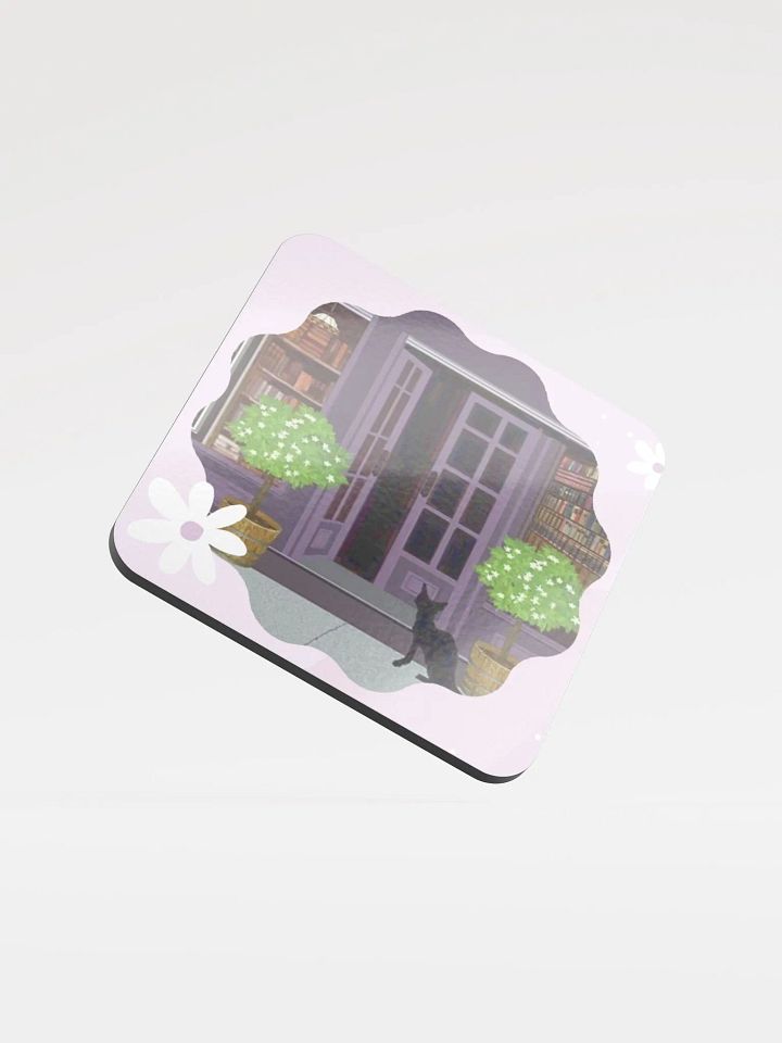 Welcome to Lavender Cottage BookShop Coaster product image (1)
