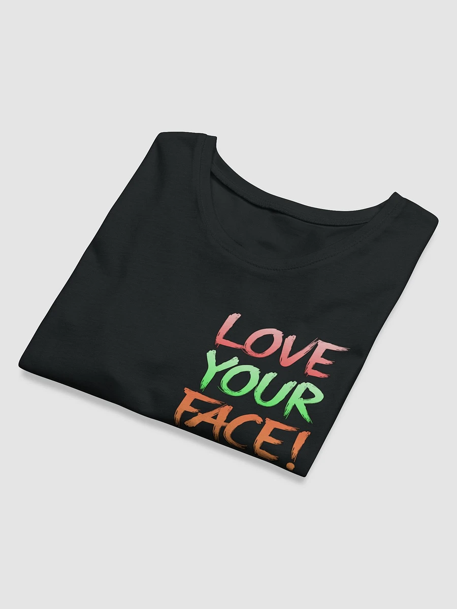 Love your face + basic logo crop tee product image (9)