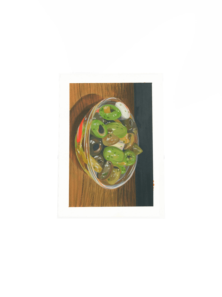Olive Bowl - Print product image (10)