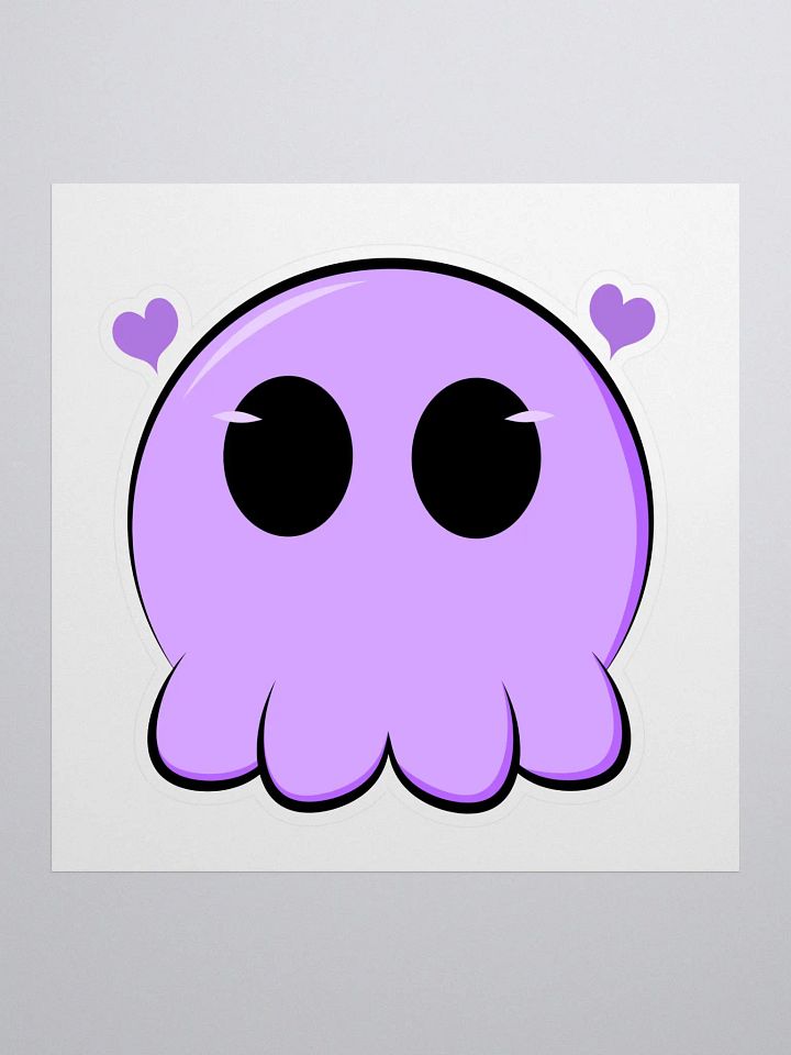 Scruffles Heart Sticker product image (1)