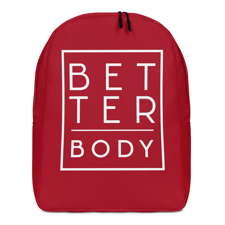 Better Body Black/Blue Logo Luxury Backpack product image (1)