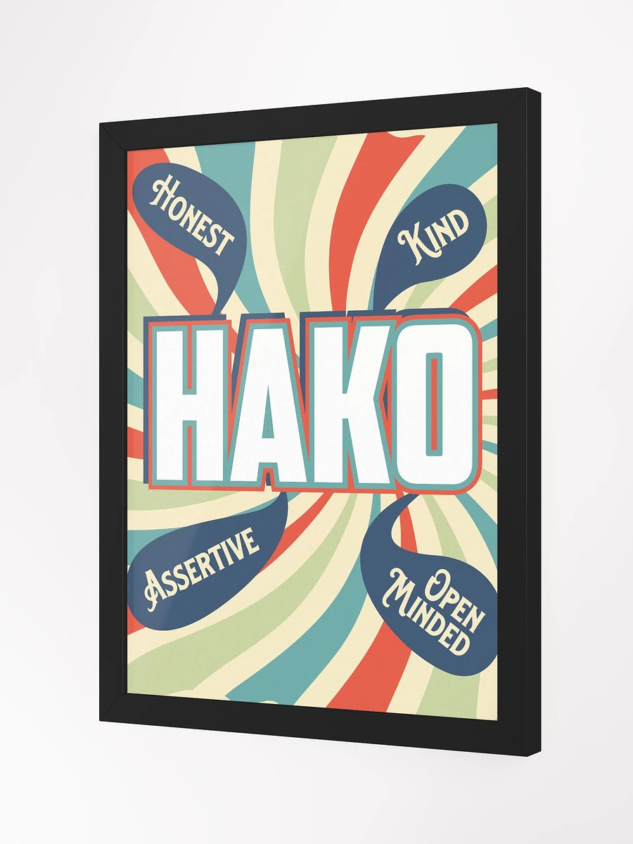 Framed Retro HAKO Poster product image (11)