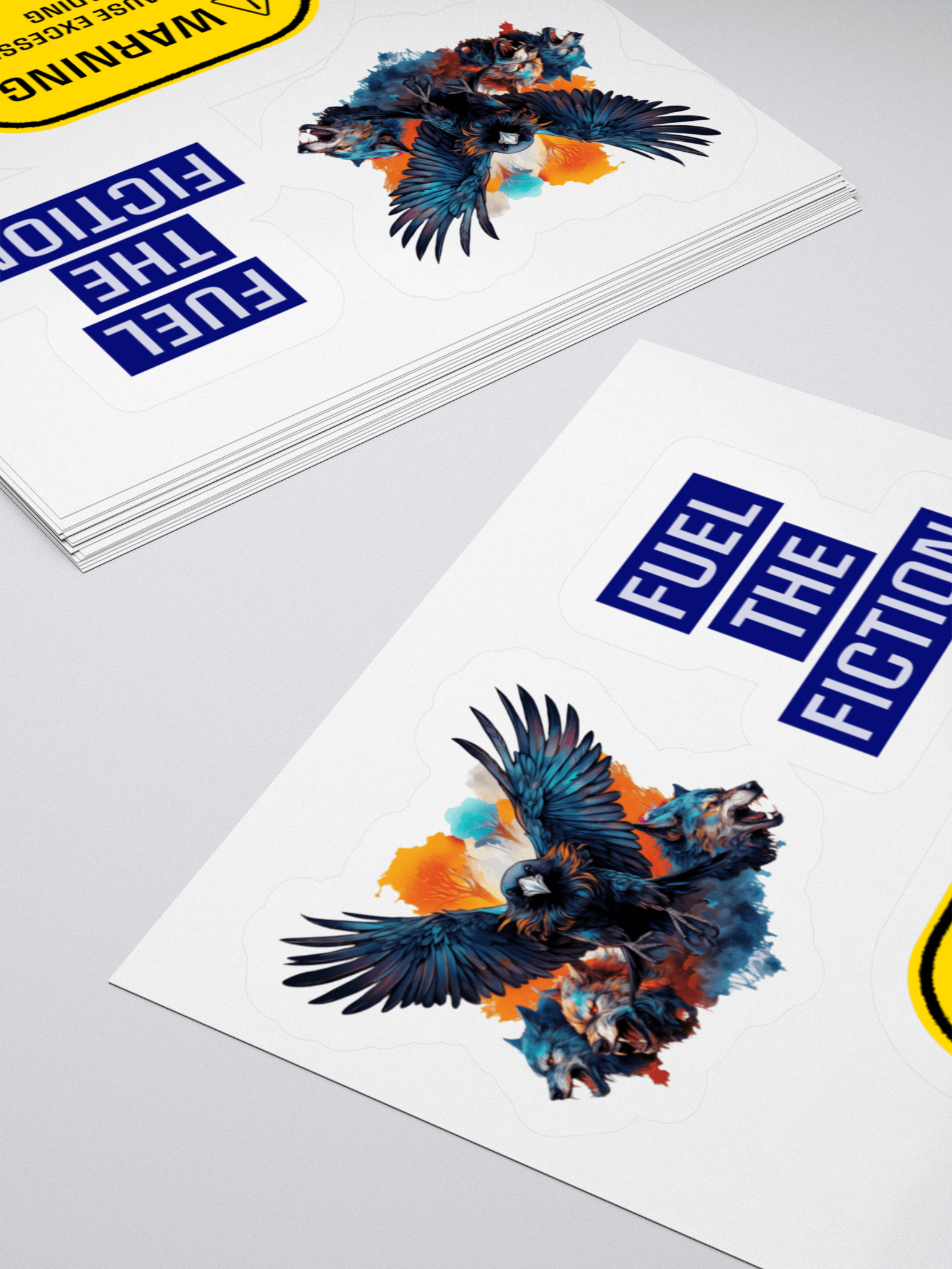 Wolves and Raven stickers product image (4)