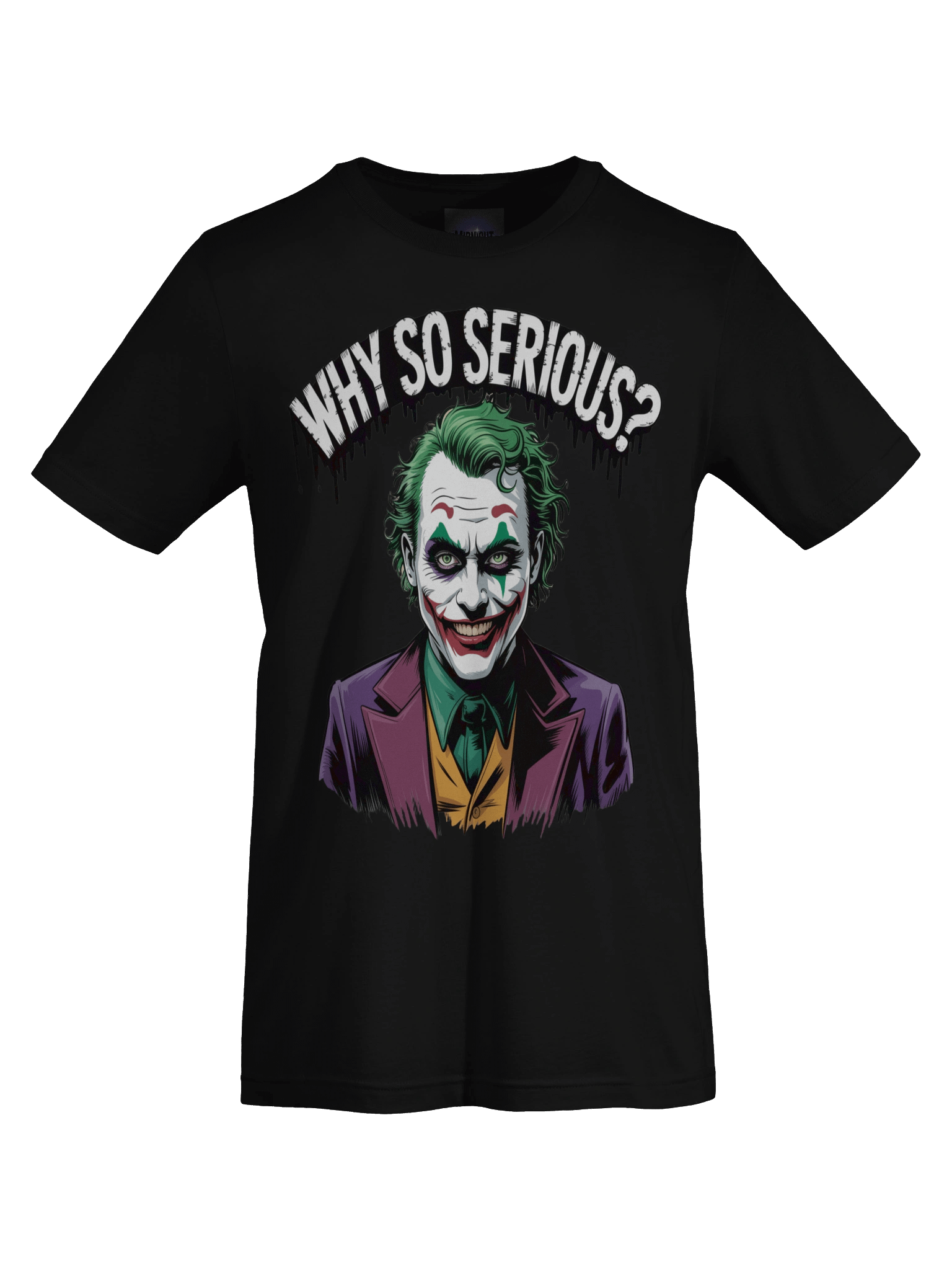 Eternal Jest: Why So Serious? Joker T-Shirt product image (1)