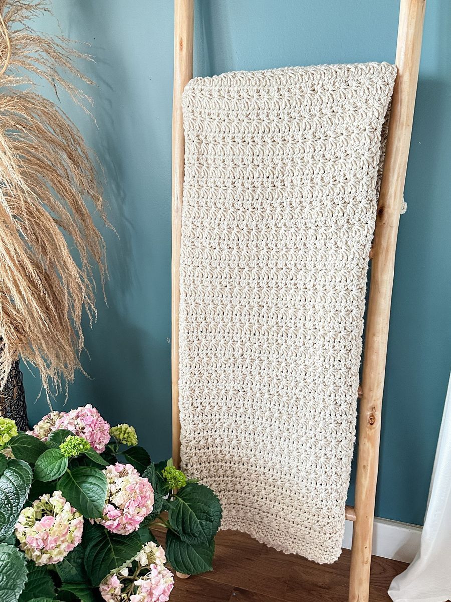 Chunk Star Stitch Blanket Crochet Pattern product image (4)