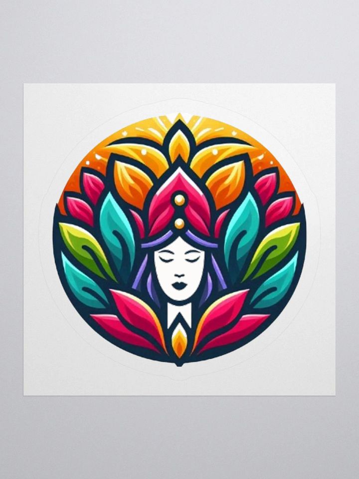Serene Nature Kiss Cut Stickers product image (1)