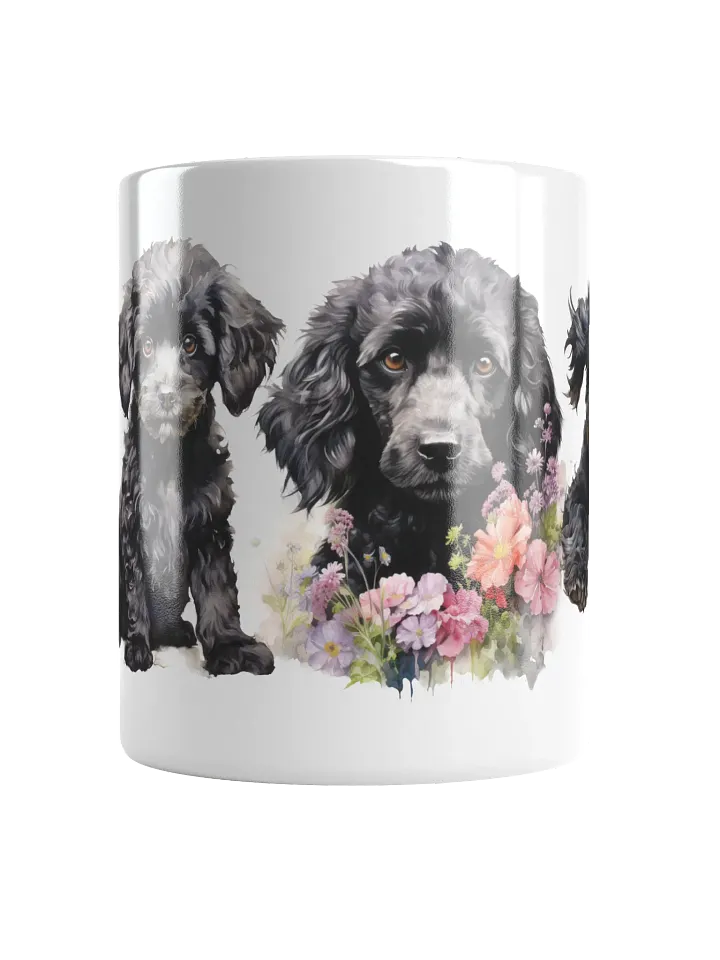 Black Poodle Puppy Paradise Mug product image (1)