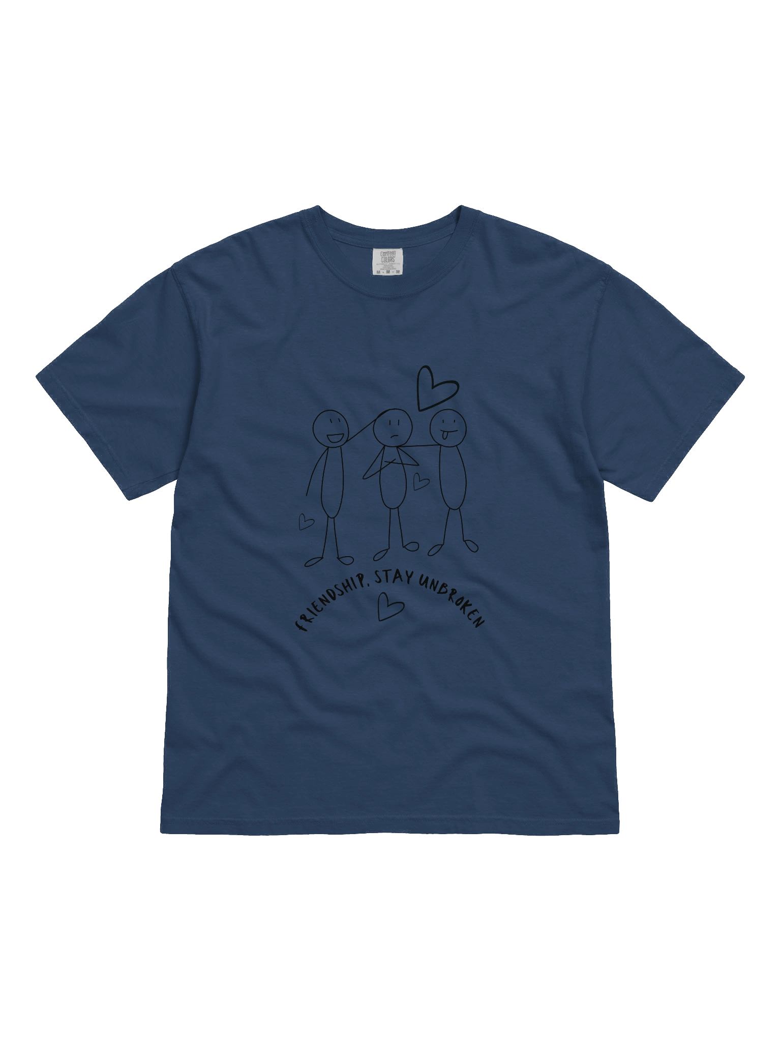 Friendship, Stay Unbroken Heavyweight T-Shirt product image (1)