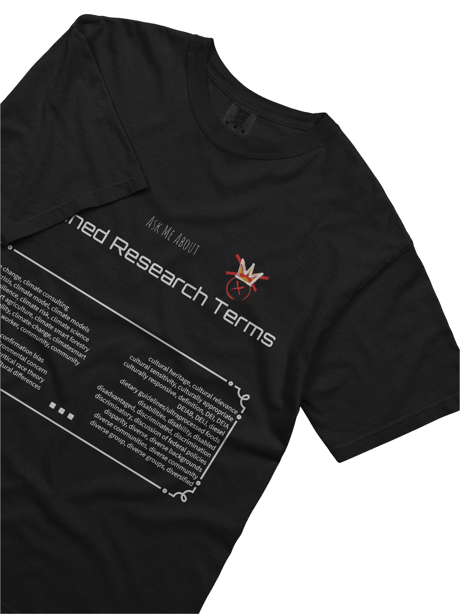 (AMA) Banned Research Terms t-shirt product image (41)