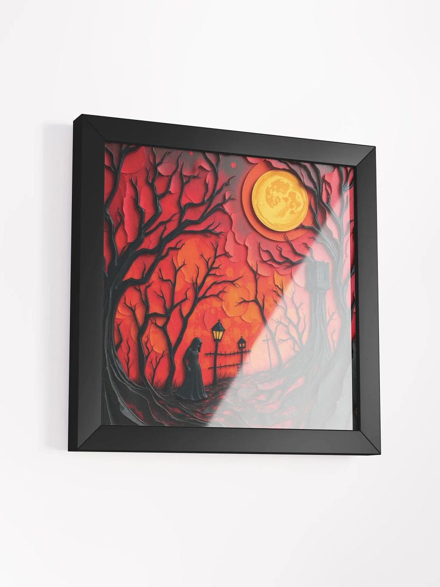 Lone Walk Framed Print product image (29)