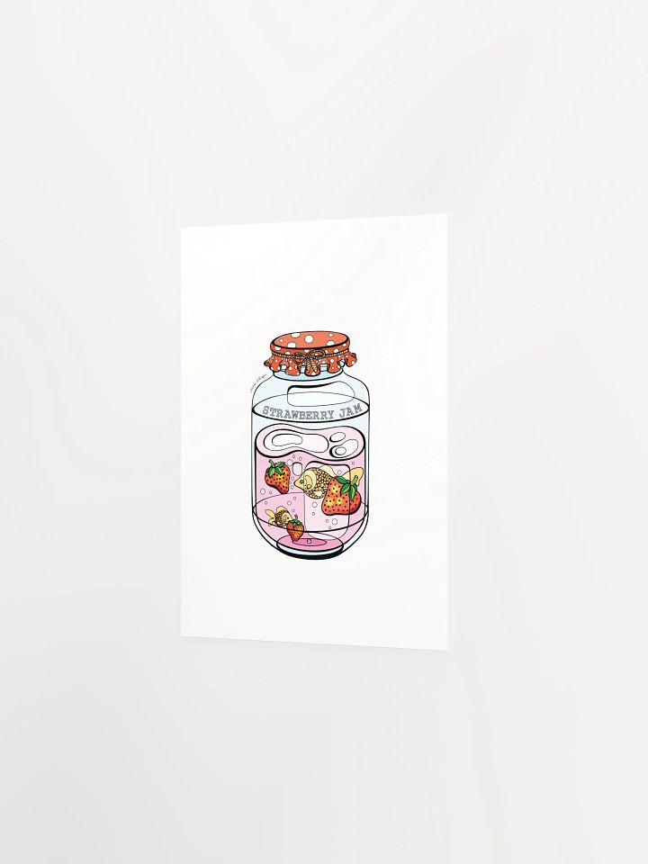 "Fantasy Strawberry Dream Jar" Print product image (12)
