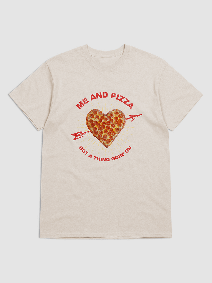 ME AND PIZZA T-SHIRT product image (1)