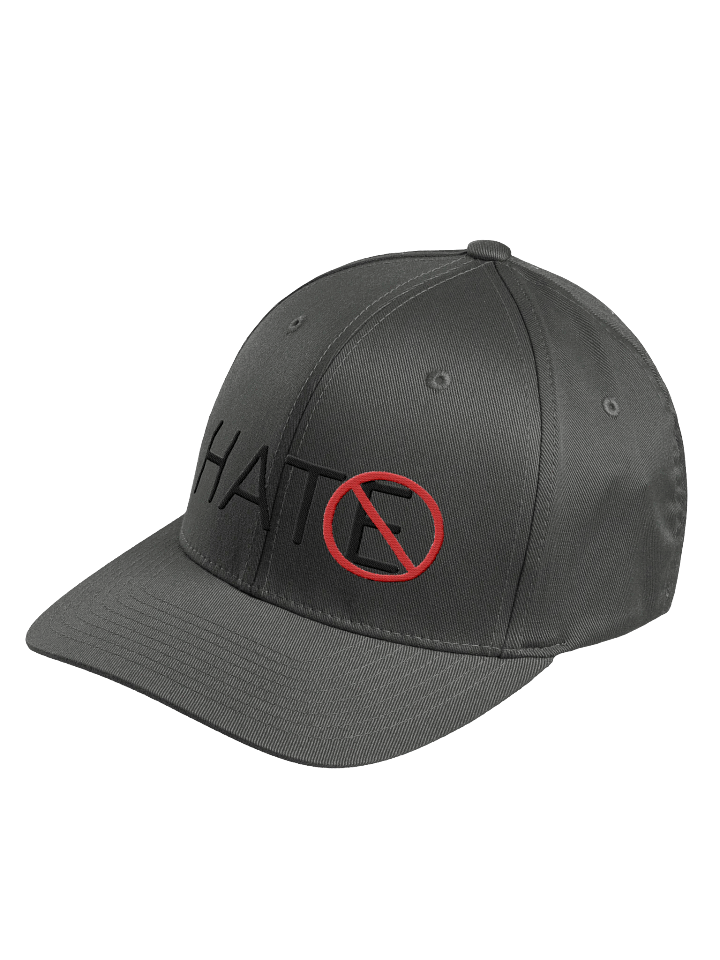 No Hate Flexfit Cap - Black Lettering product image (10)