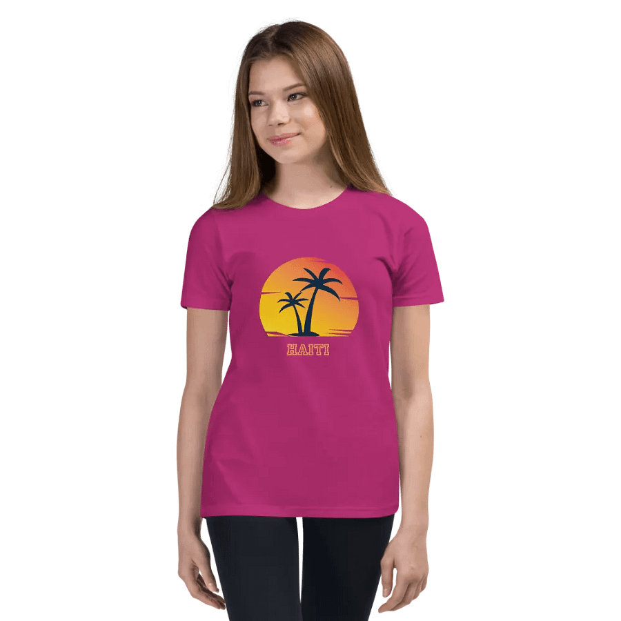 Haitian Sunset Youth T-Shirt product image (105)
