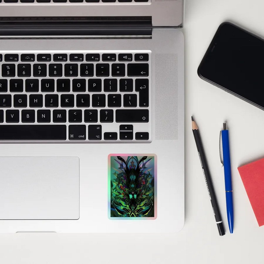 Holographic Sticker of queen product image (12)