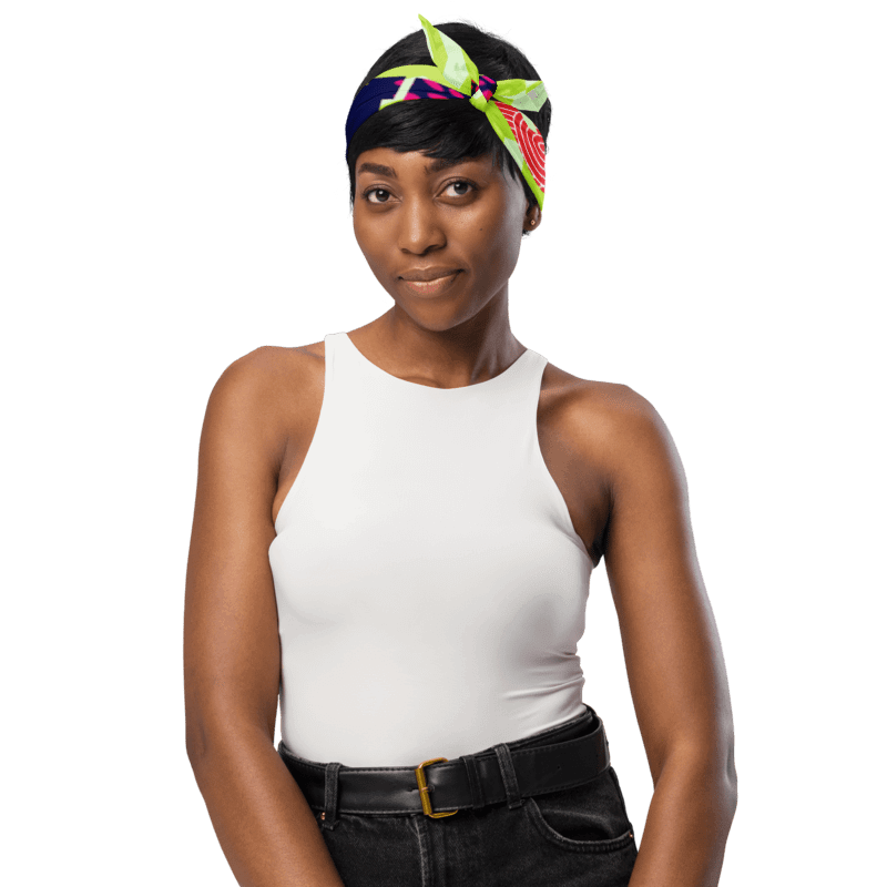 “Love Amore Amor” All-Over Print Bandana product image (3)