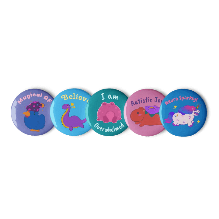 Cute Creature Pins product image (1)