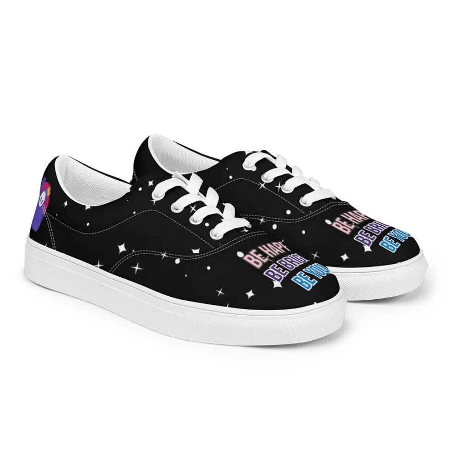 Bisexual Canvas Lace-up Shoes (W) product image (10)