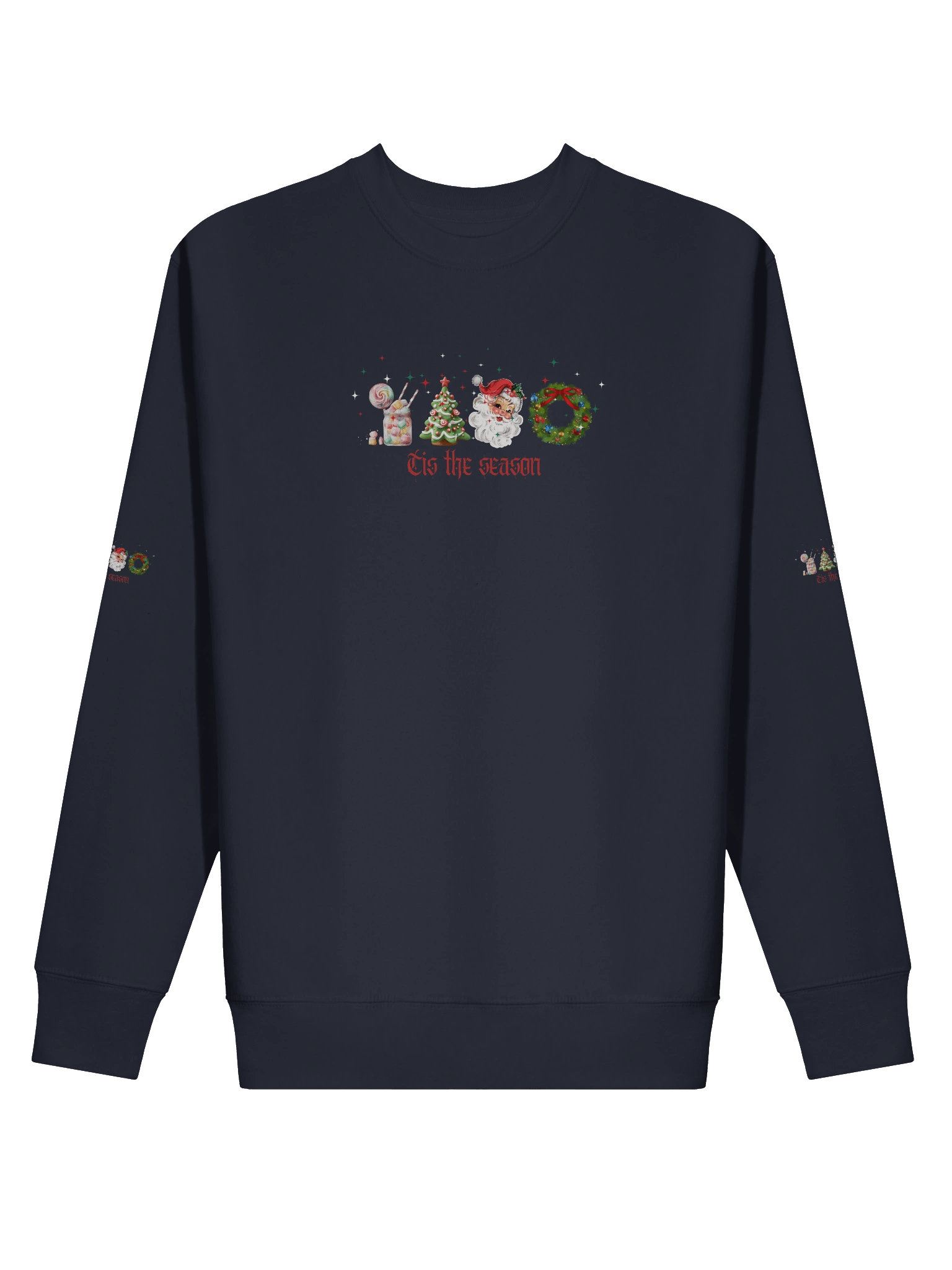 Tis The Season Retro Christmas Sweatshirt product image (17)