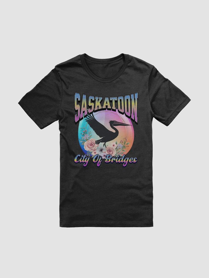 Saskatoon Pelican City of Bridges T-Shirt product image (1)