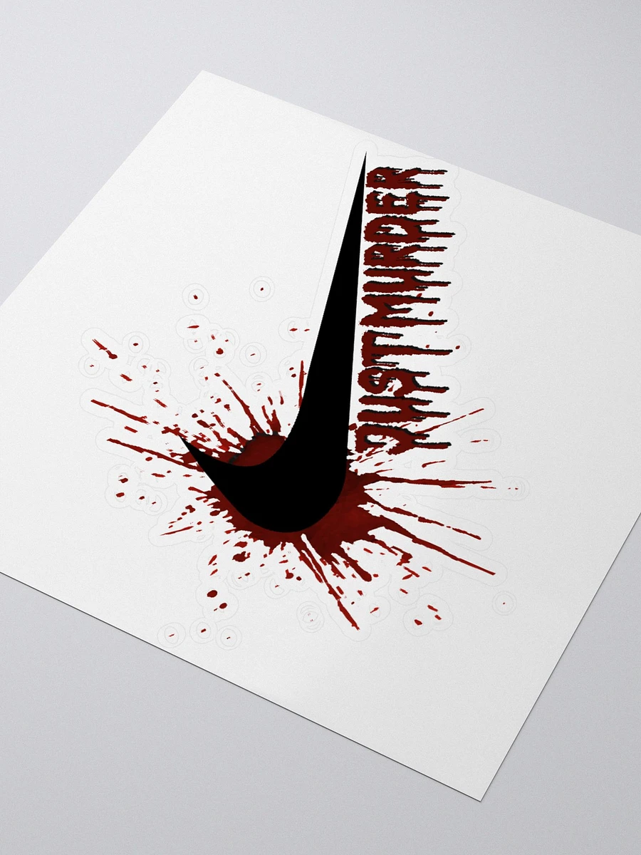 Just Murder Sticker product image (3)