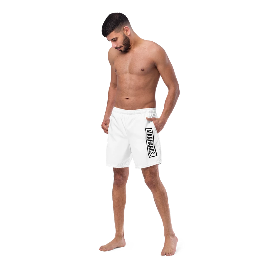 Swim Trunks by MANHANDS. (White) product image (6)