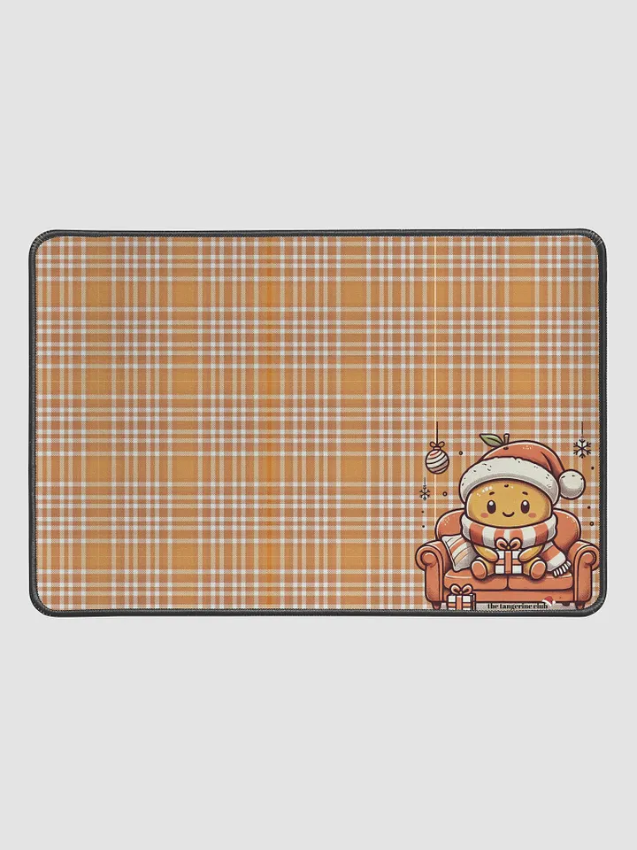 Tangerine Xmas Desk Mat 12'' x 18'' product image (1)