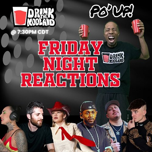 Don’t forget y’all this weeks REACTION LIVE will be on Friday, not Saturday so make sure you come sip wit me LIVE!

#youtube ...
