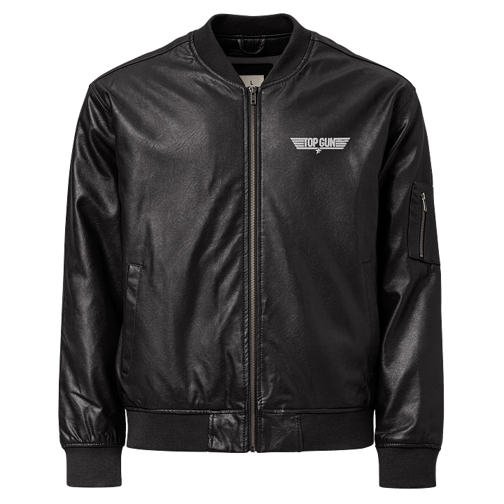 Bombers d'aviateur en similicuir product image (1)
