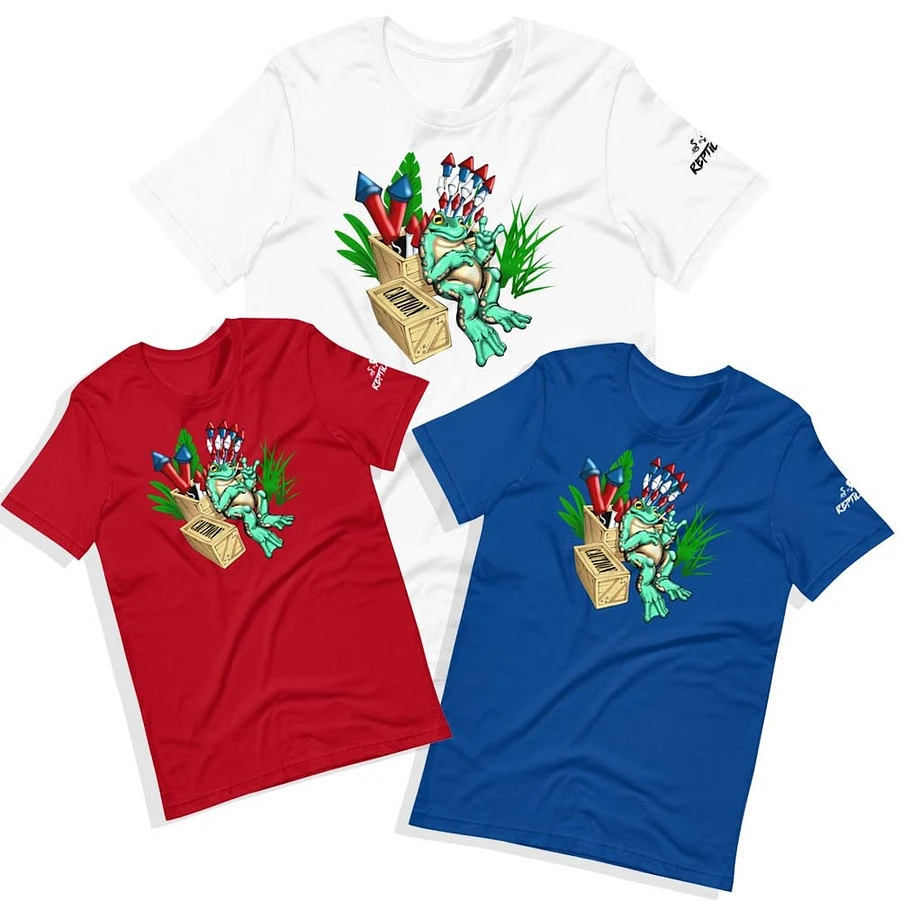 4th of July Frog T-Shirt product image (1)