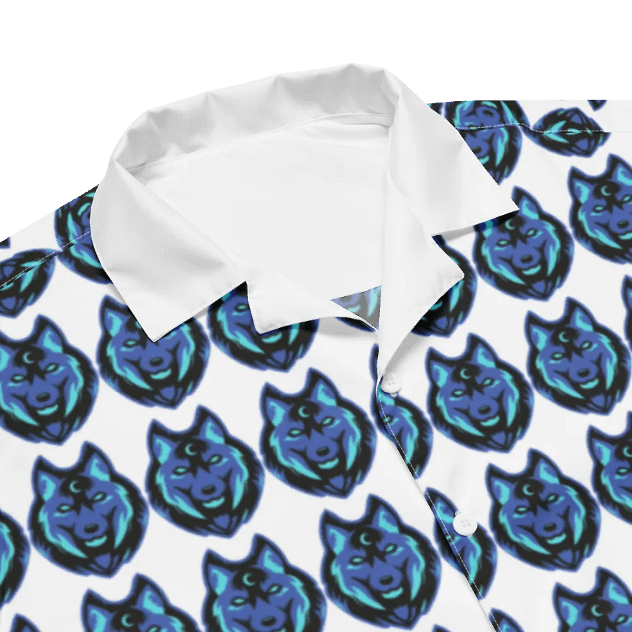Lunar Wolf Hawaiian Shirt product image (5)