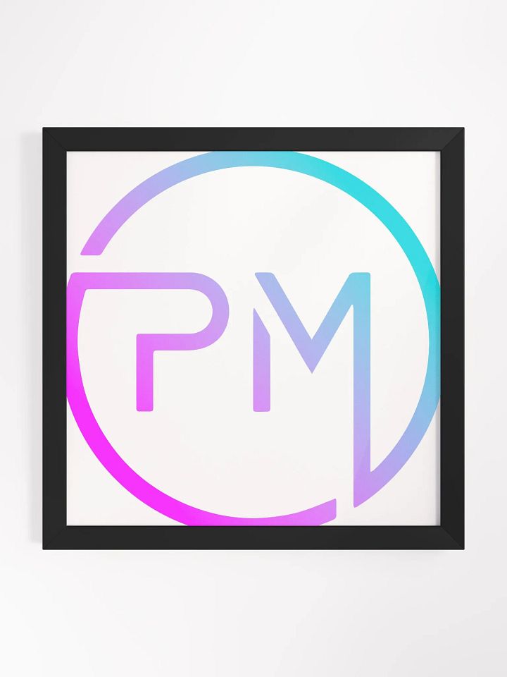 Dynamic PM Logo Framed Poster product image (1)