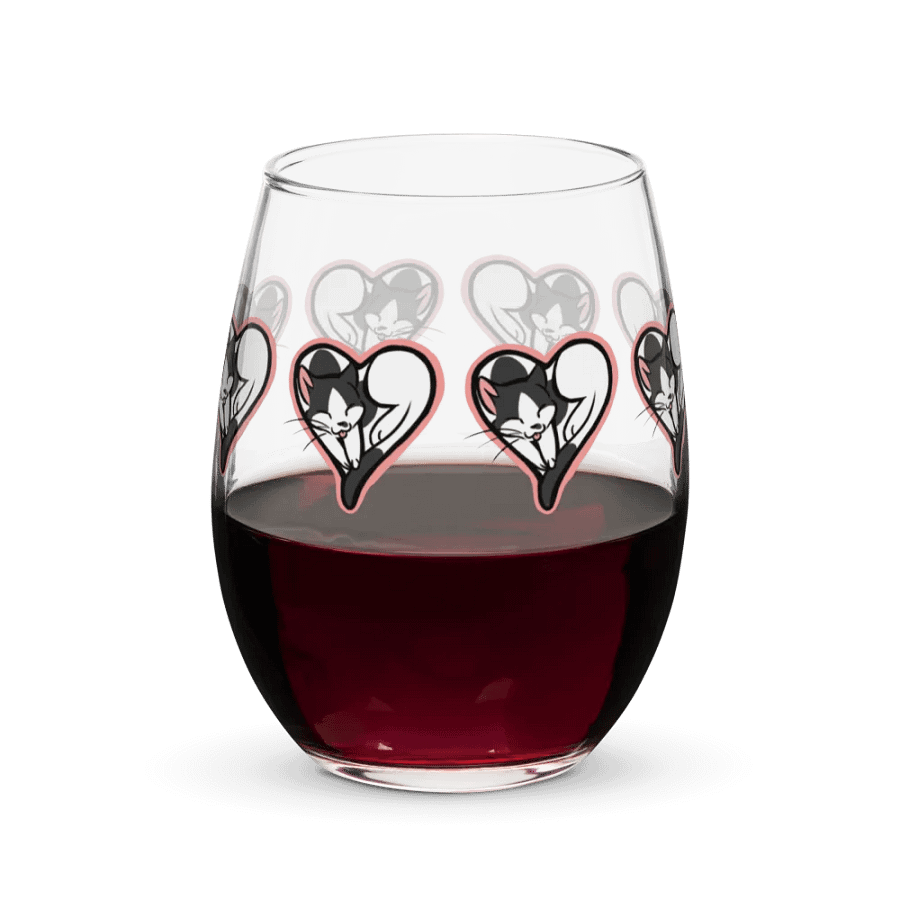 gupasmHeart Stemless Wine Glass product image (7)