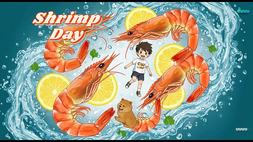 Happy weekend! 💓
Let's make some Waves 🌊 today - 

It’s Shrimp Day! 🦐
AI cooked this wave of tasty bites. 
Fave shrimp dish? ...