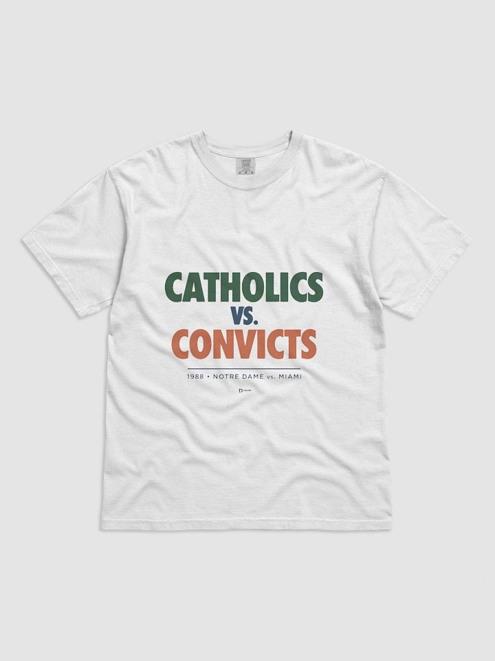 Catholics vs. Convicts 1988 T-shirt product image (1)