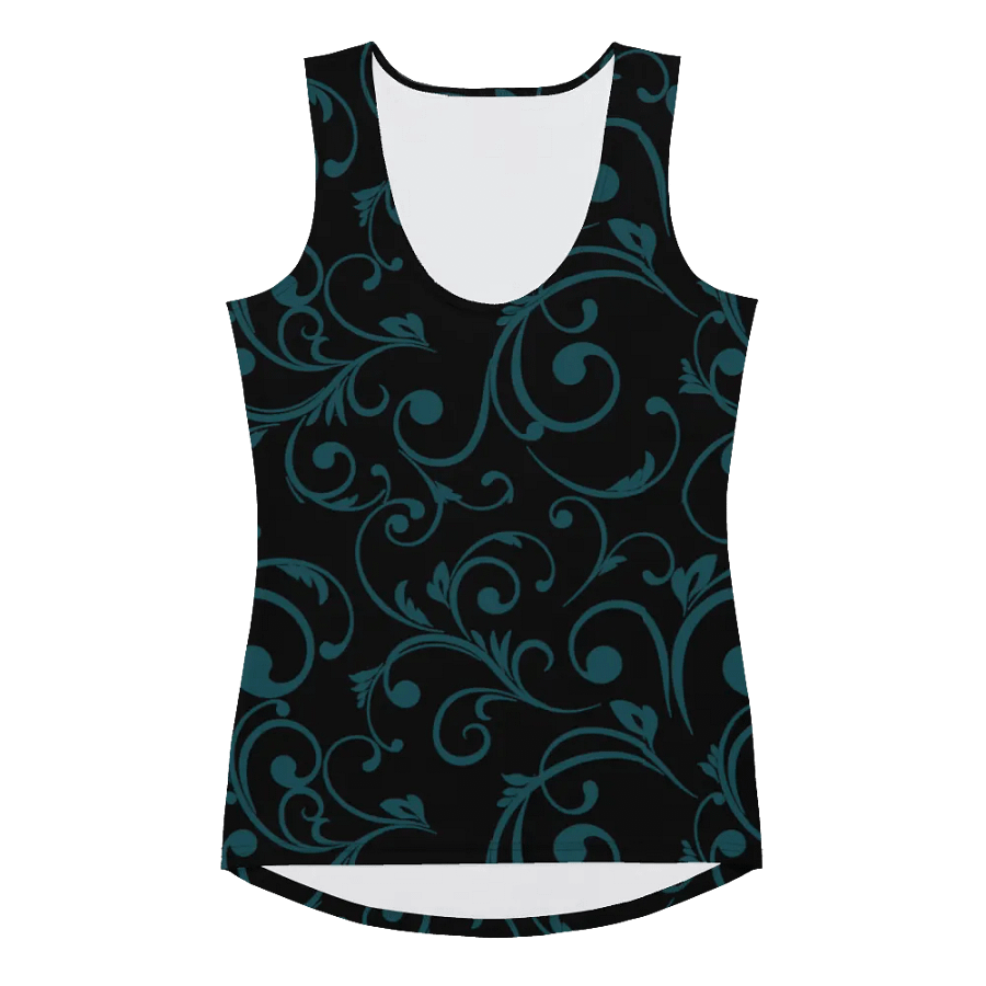 Dark Teal Twirl Top product image (3)