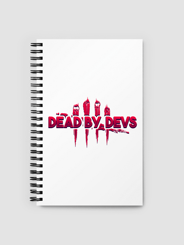 DEAD BY DEVS | Spiral Notebook Print product image (1)