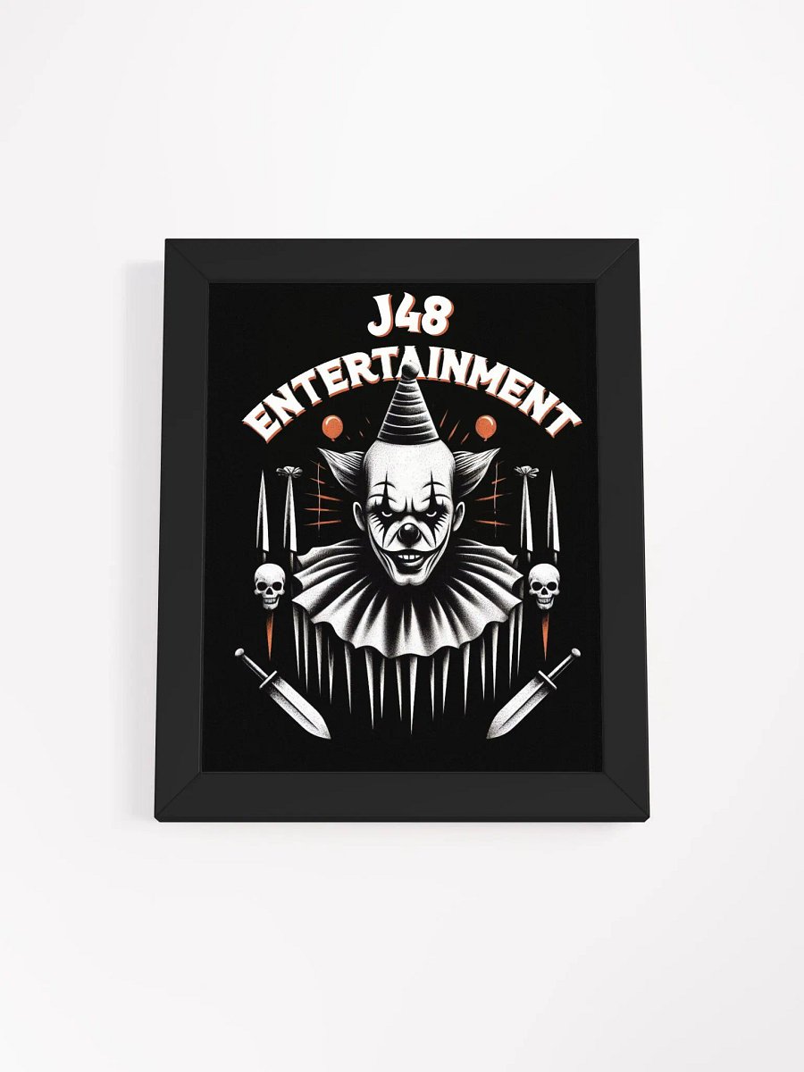 J48 Halloween Clown Framed Poster product image (4)