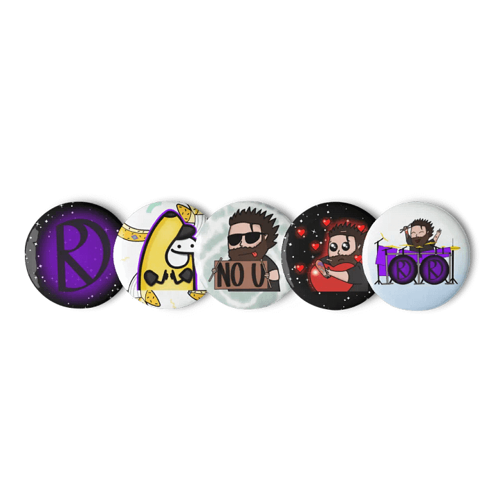 RenDrums Emote Badge Pack! product image (1)
