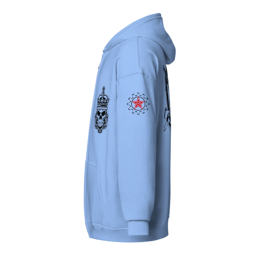 The Skeleton King Zip Hoodie product image (4)