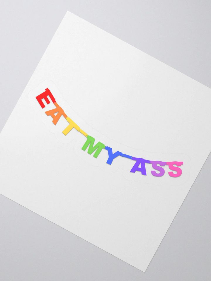 Eat My Ass Sticker product image (2)