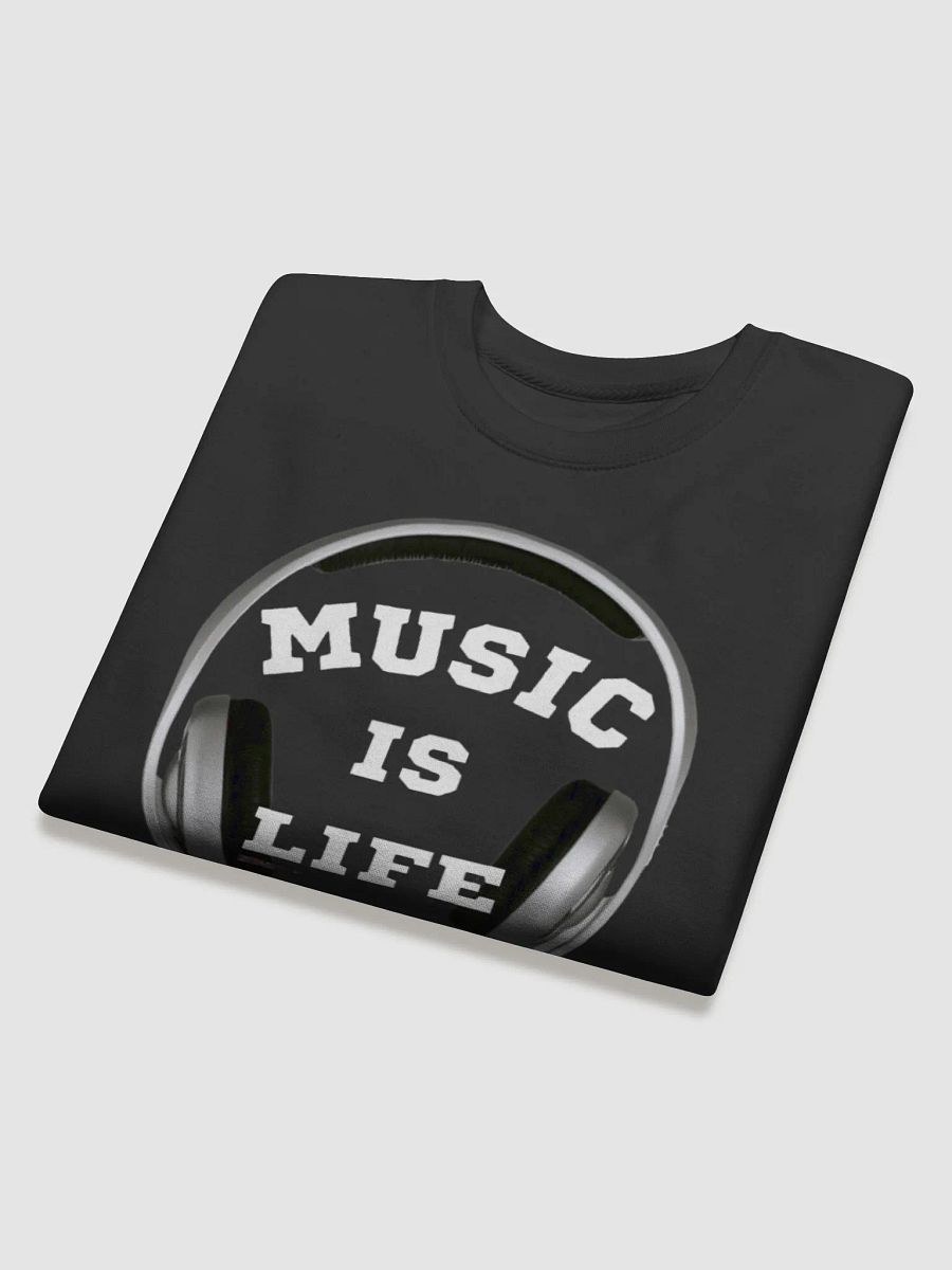 MUSIC IS LIFE CREW NECK product image (4)