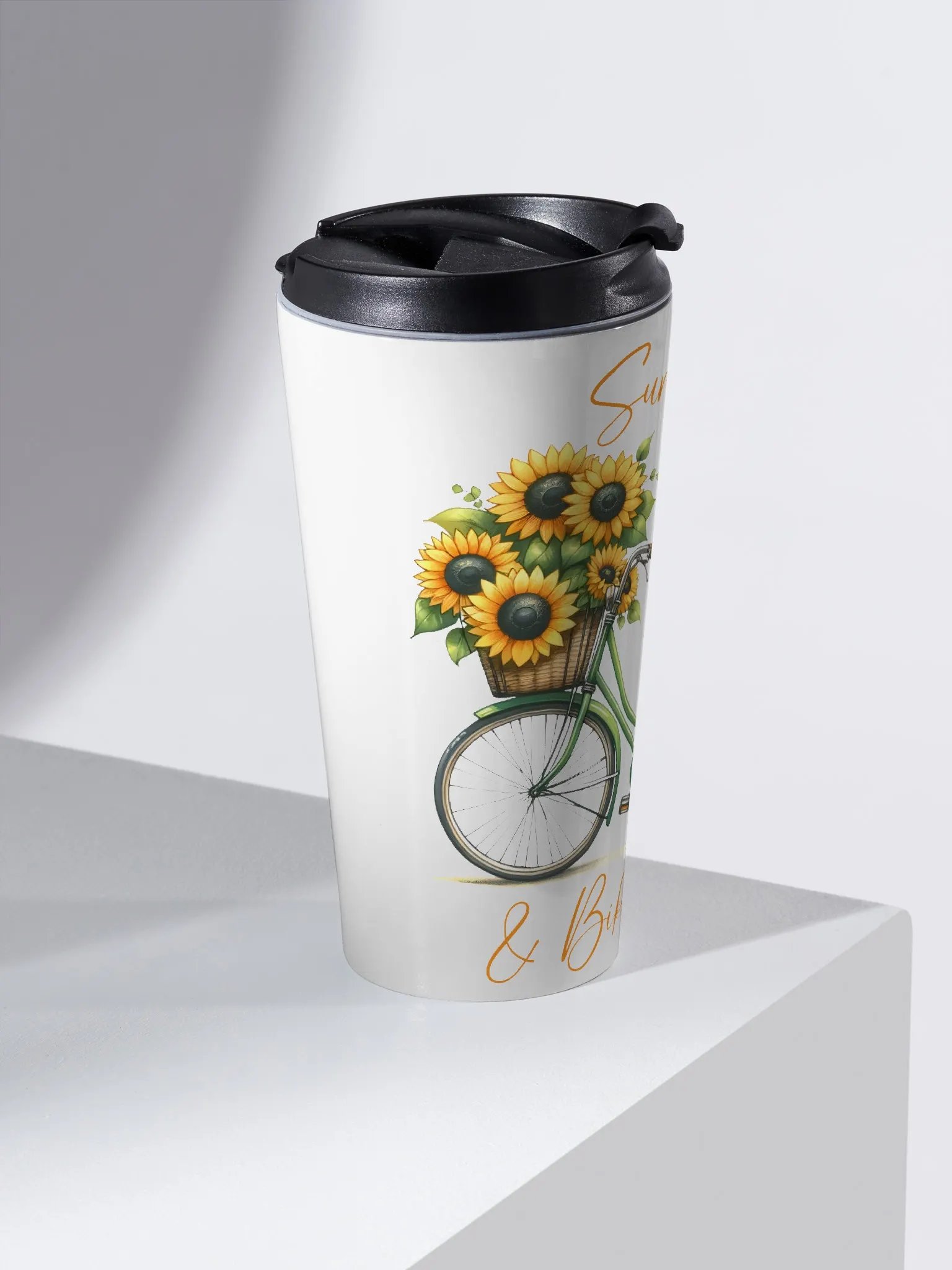 Ride Among Sunflowers Travel Mug product image (2)