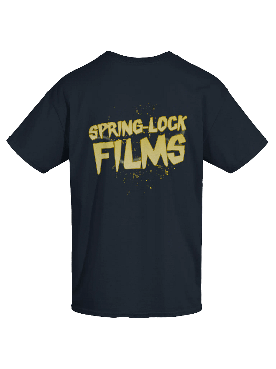 'SLF' (Spring-Lock Films) Yellow Graphic Tee product image (5)